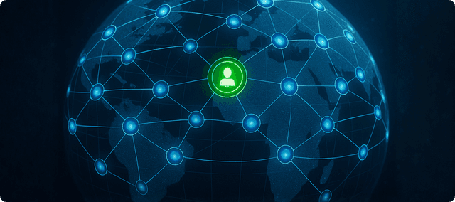 Global Network Illustration